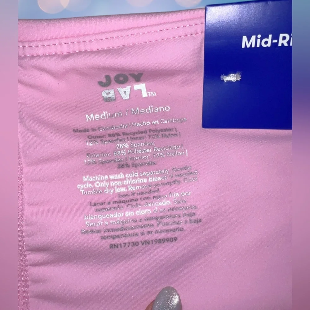 NWT Pink Joy Lab Women's Activewear Skort Shorts Size Medium 🌸💞 - Picture 3 of 8